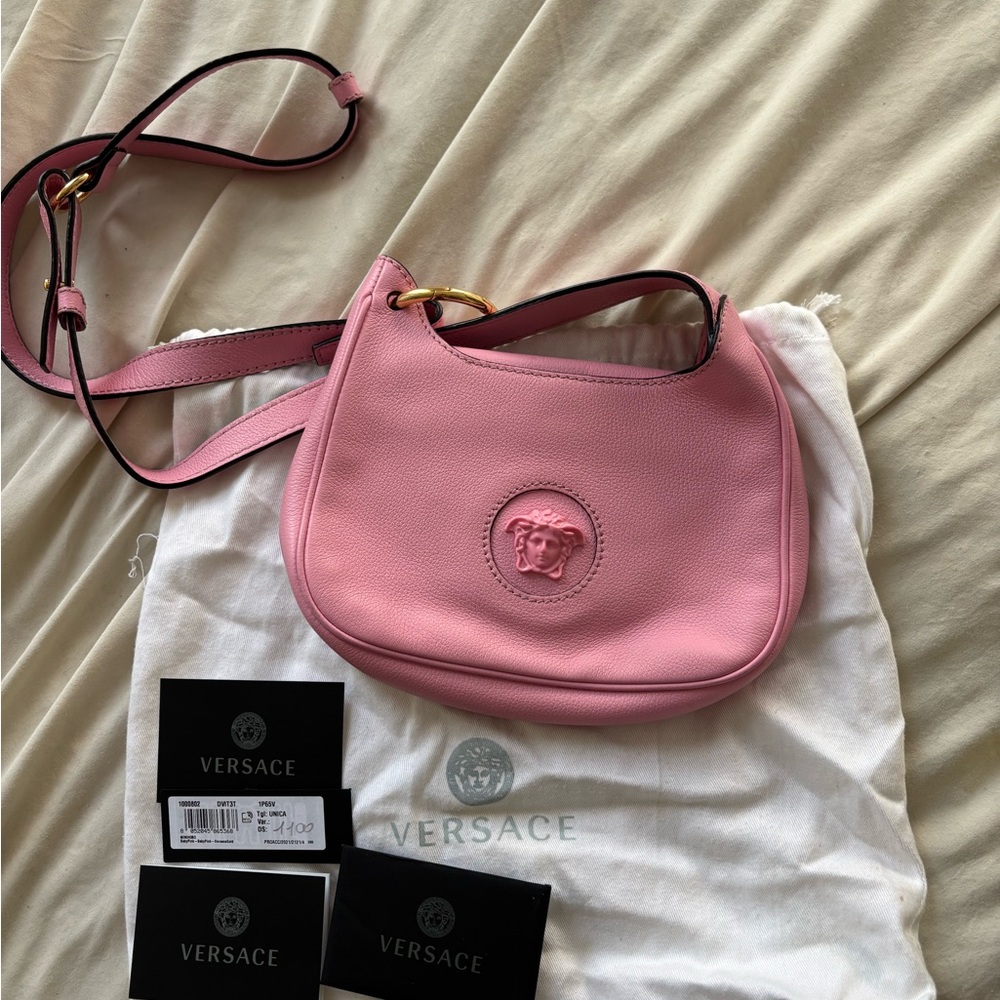 Versace Blush Pink Shoulder Bag